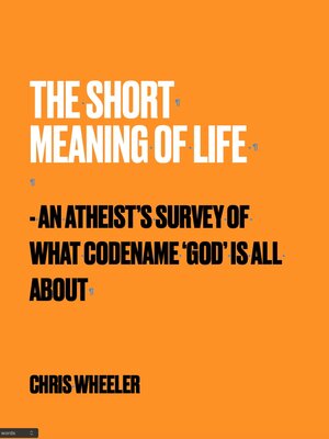 cover image of The Short Meaning of Life